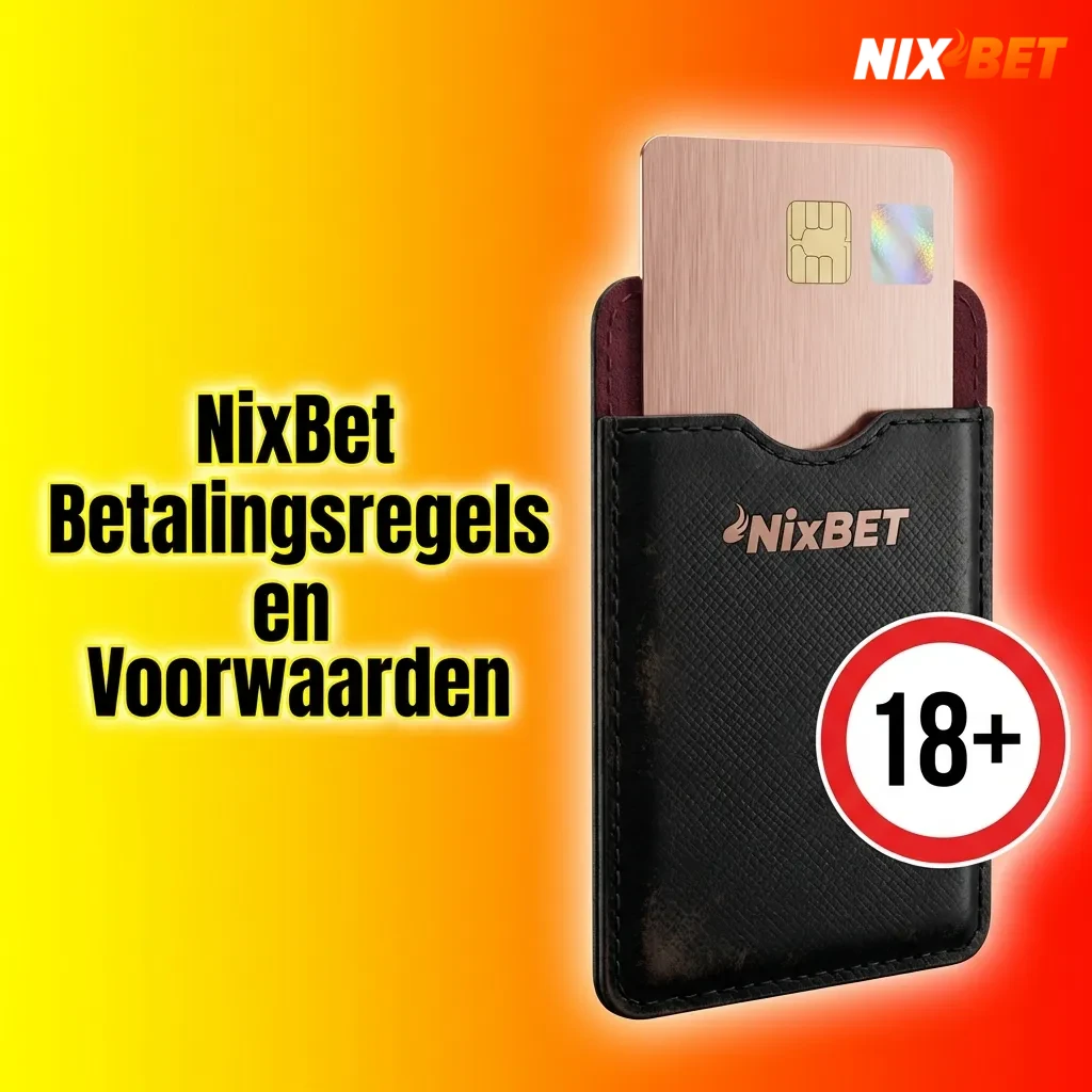 NixBet payment rules overview showing verification, withdrawal methods, wagering requirements, and processing times