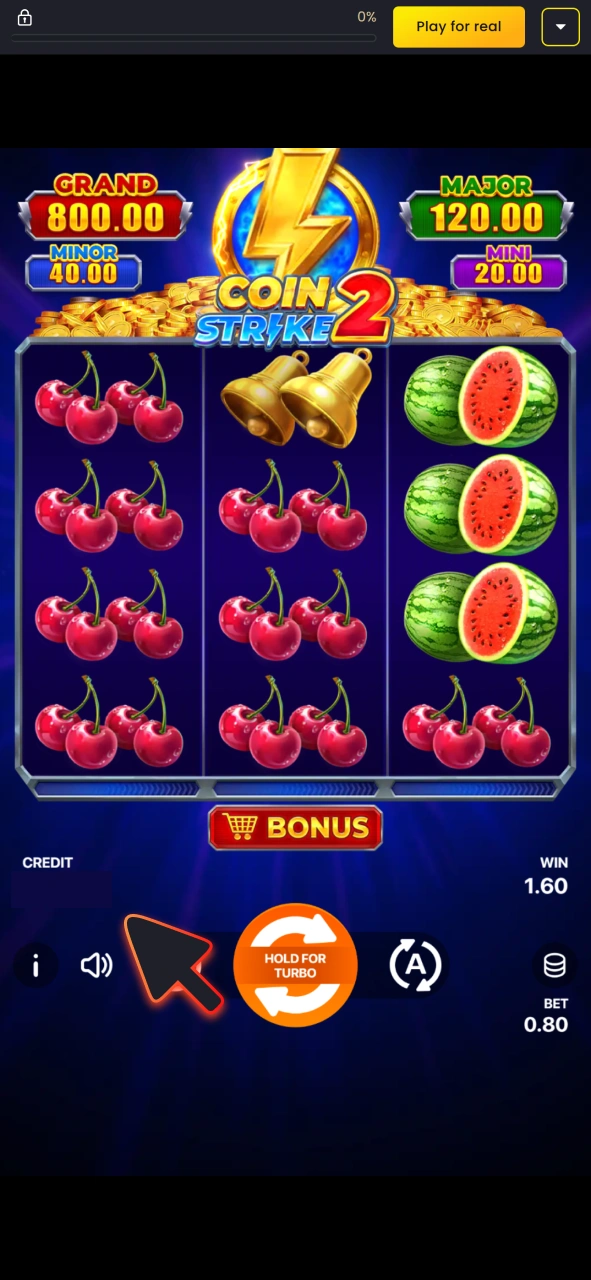 Houd je saldo in de gaten om verder te spelen of om je gokkastspel bij NixBet af te ronden.