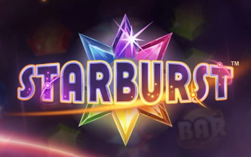 Beleef de kosmische sfeer van de Starburst slot bij NixBet.